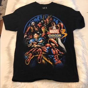 Rare!! Marvel VS. CAPCOM Youth Medium shirt